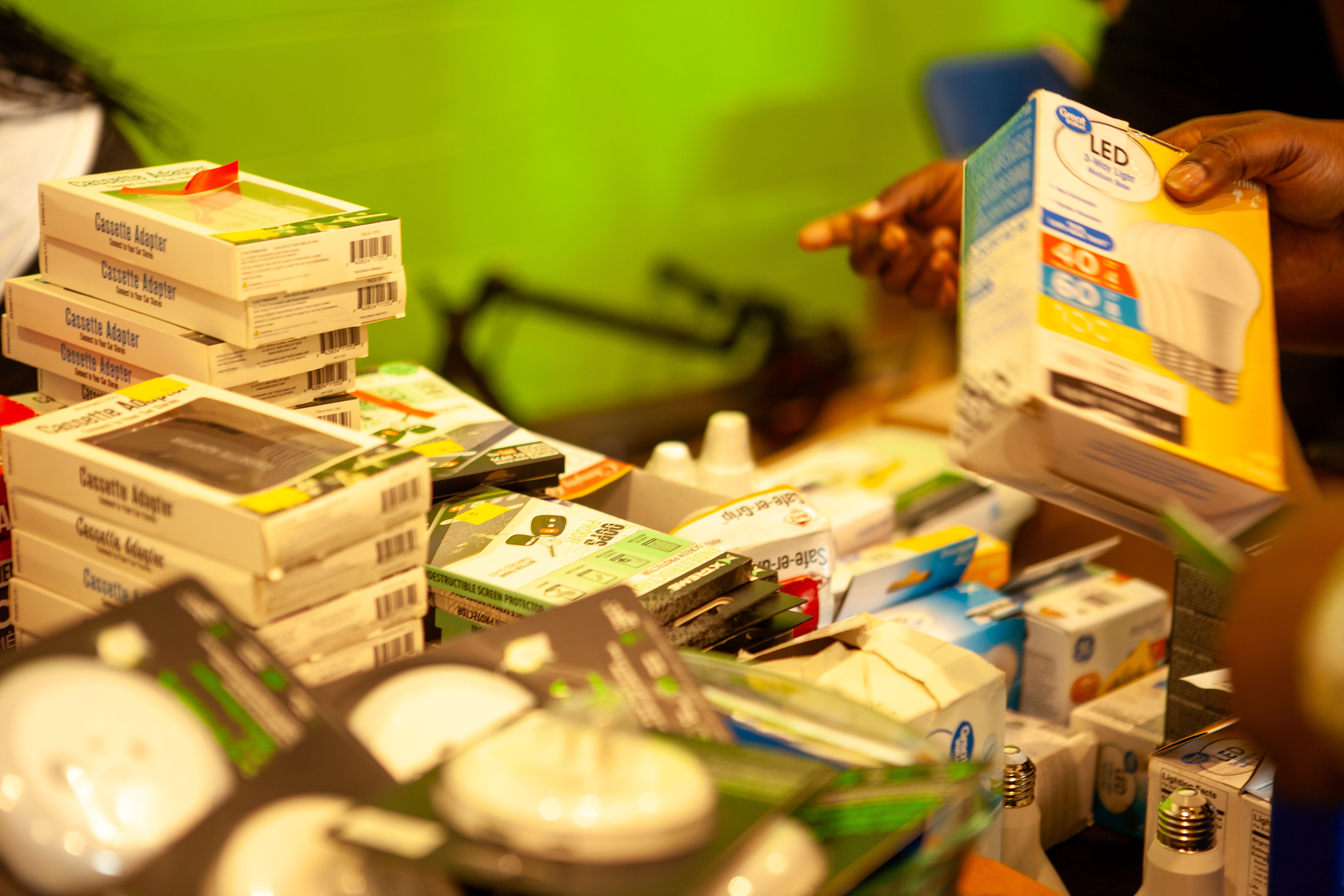 A moment from the Queens Community Closets Launch & Resource Fair