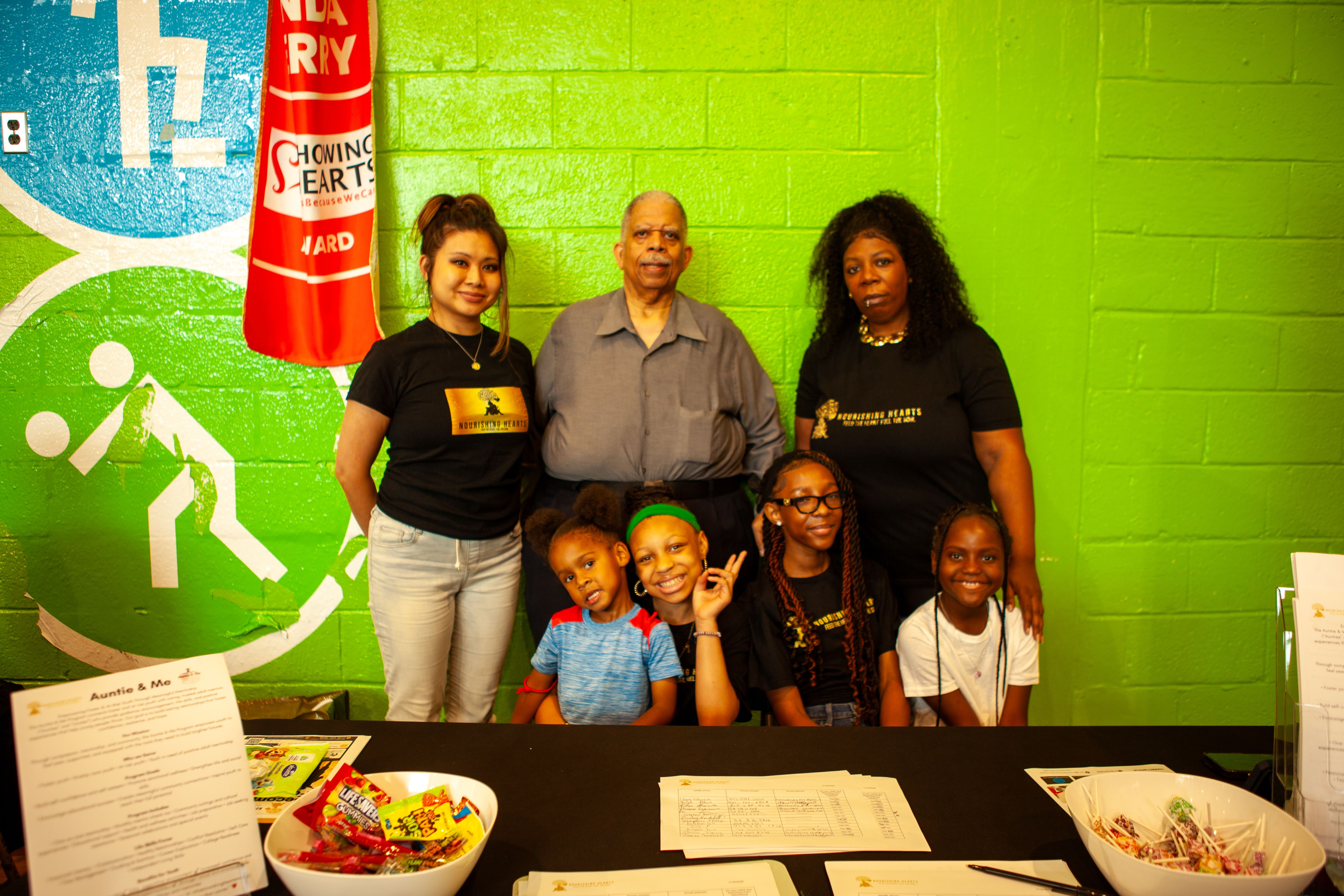 A moment from the Queens Community Closets Launch & Resource Fair