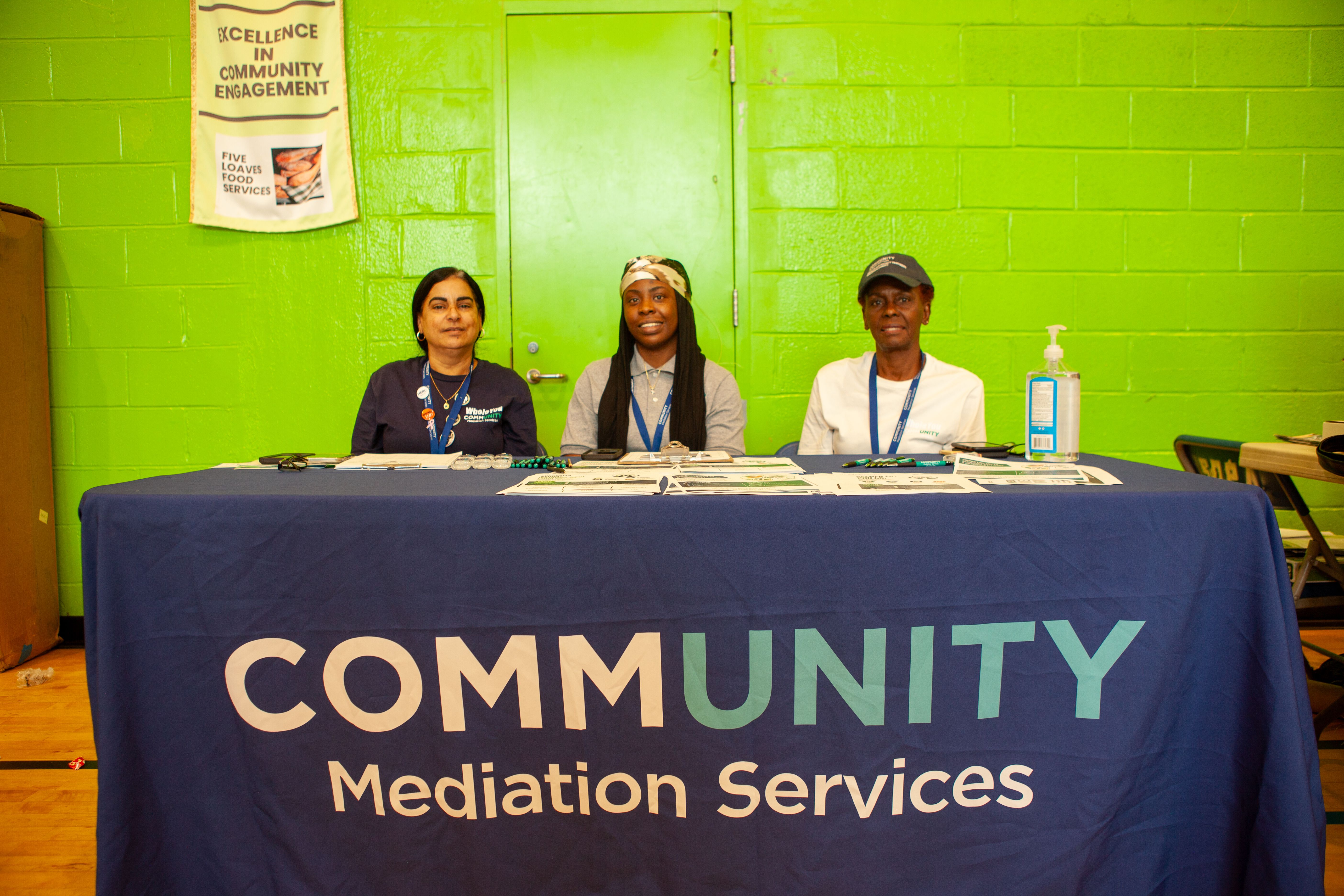 A moment from the Queens Community Closets Launch & Resource Fair