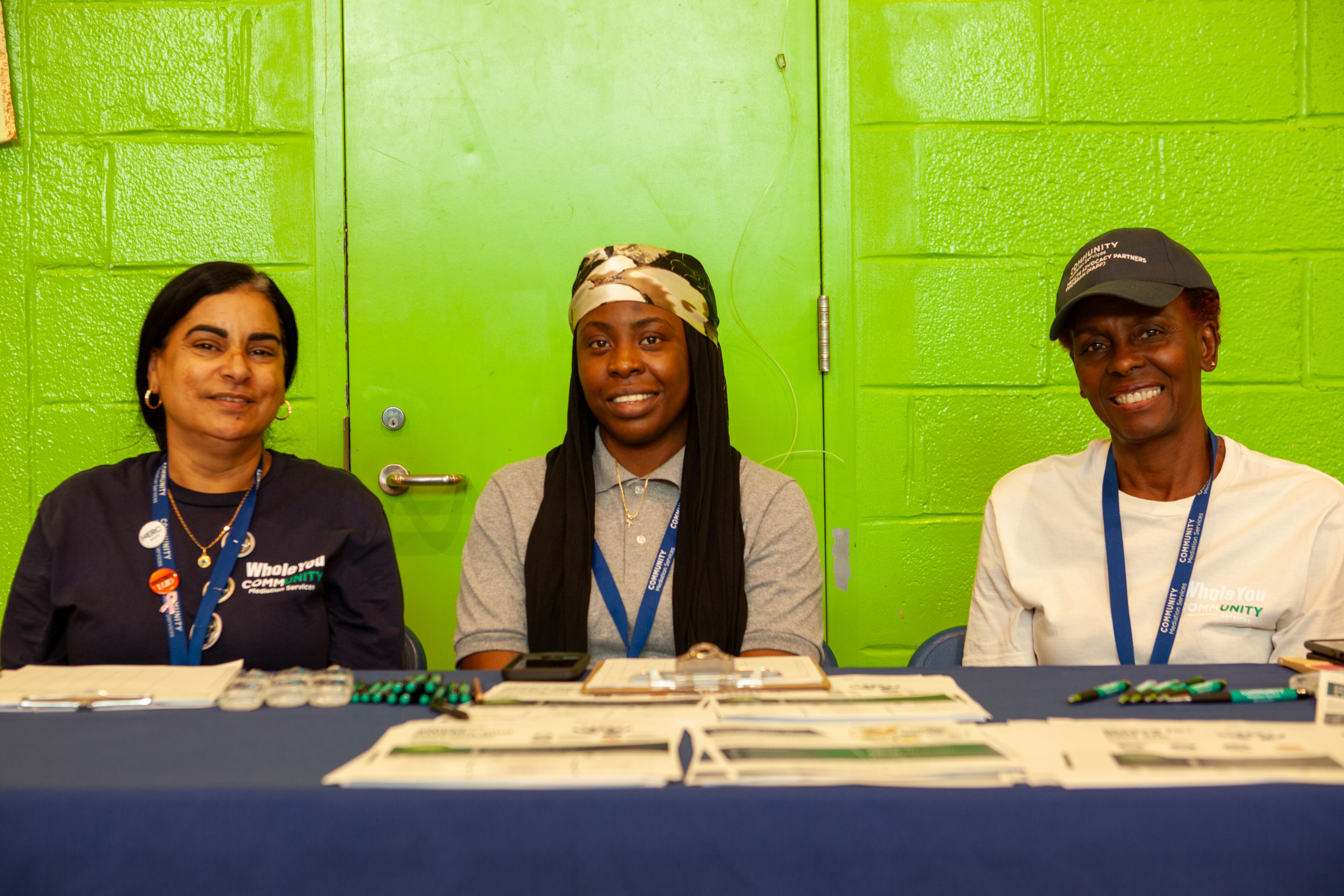 A moment from the Queens Community Closets Launch & Resource Fair