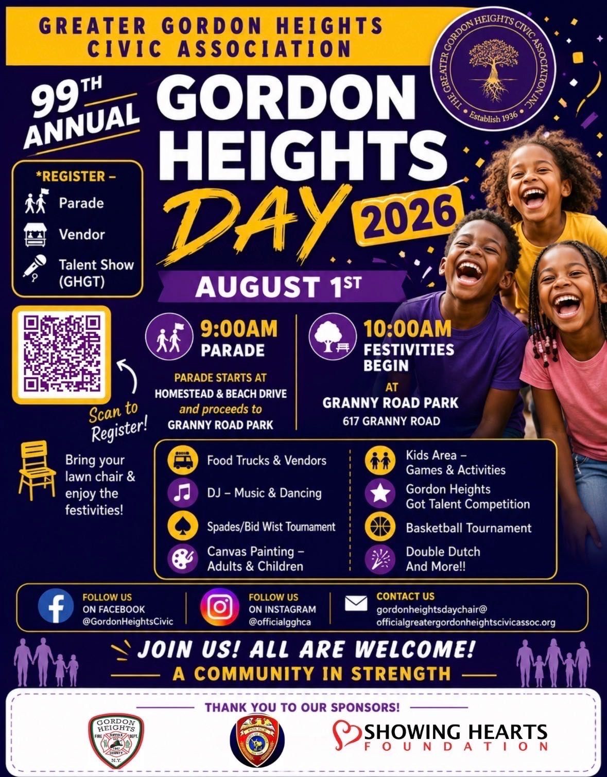 Gordon Heights Day '26 flyer