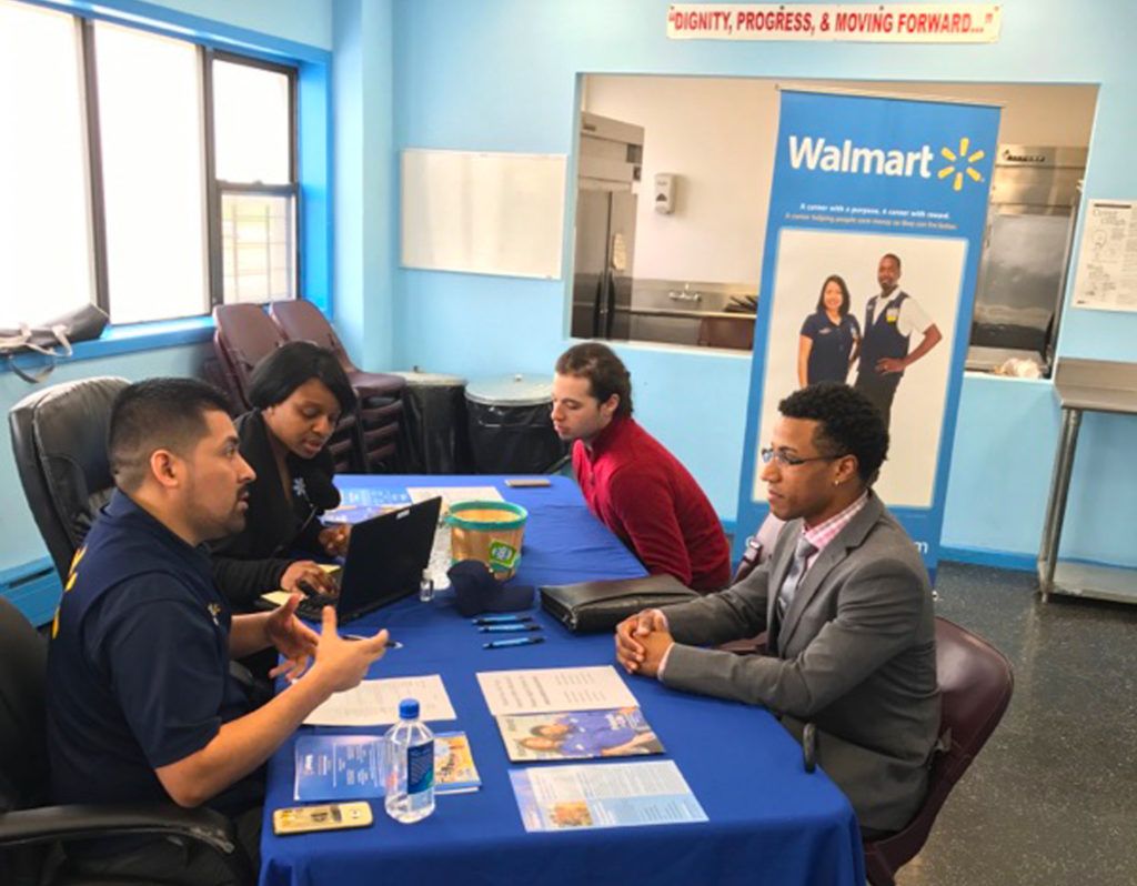 S.T.E.P program Job Fair – Snap Shot Walmart