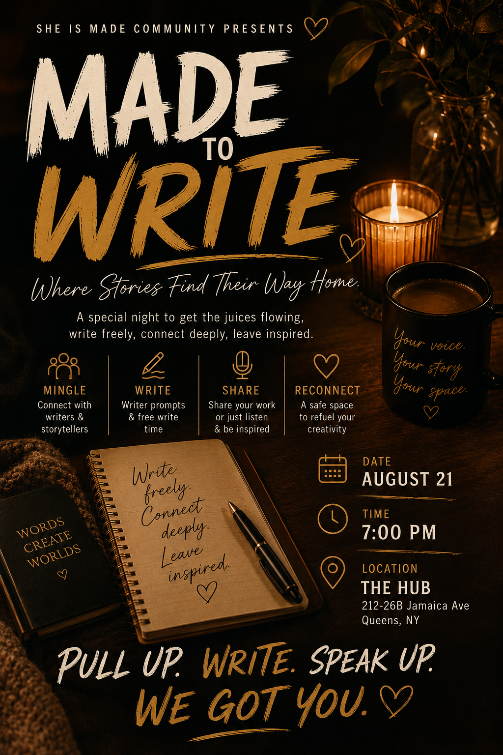 Made to Write flyer