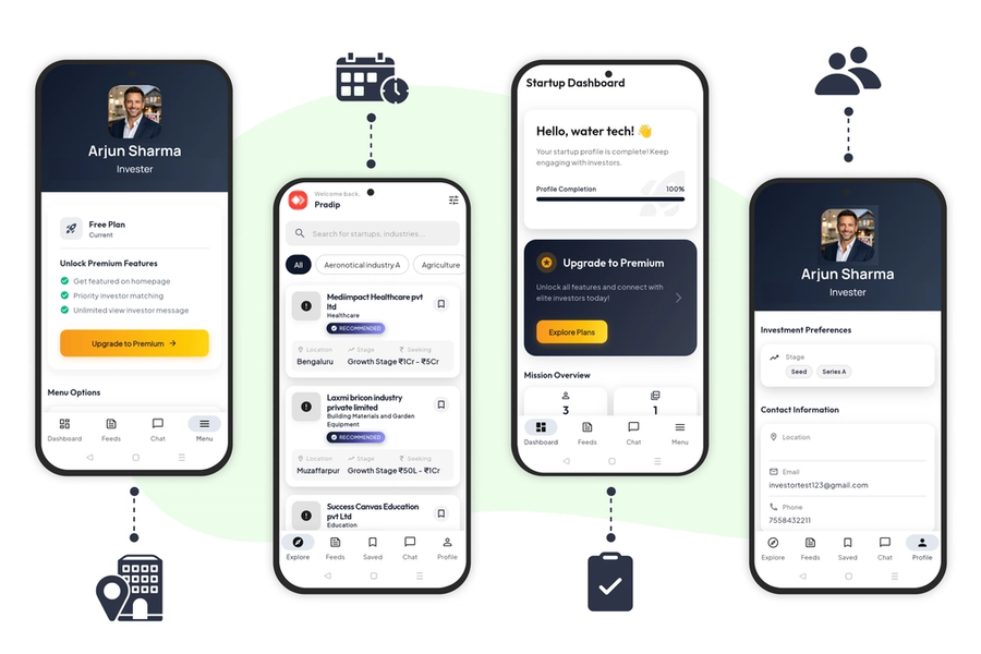 StartAppGuru - Startup Investor Connection Platform showcase