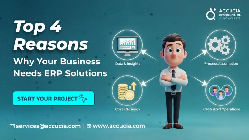 Top 4 Reasons Why Your Business Needs ERP Solutions 