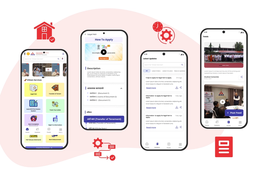 SRA Mobile App - Slum Rehabilitation Authority, Brihanmumbai showcase