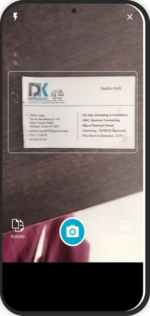 Card Scanner Screenshot 2