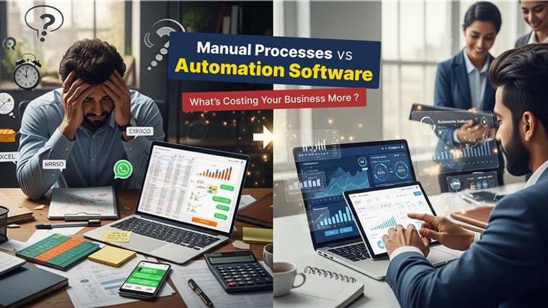 Manual Processes vs Automation Software: What’s Costing Your Business More?