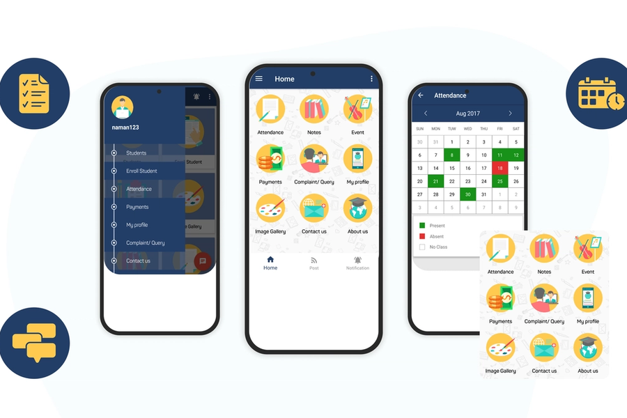 Aarihants Group - Kids Education Management App showcase