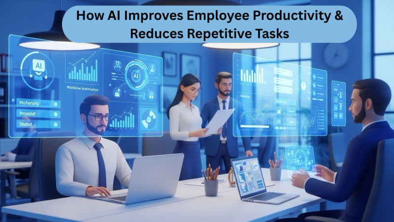 How AI Improves Employee Productivity & Reduces Repetitive Tasks