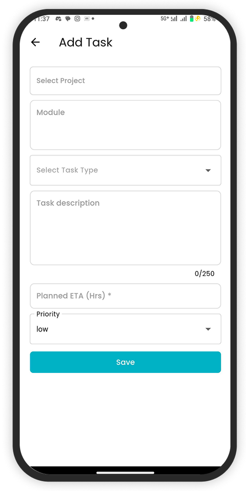 Accucia PMS App Screenshot 2