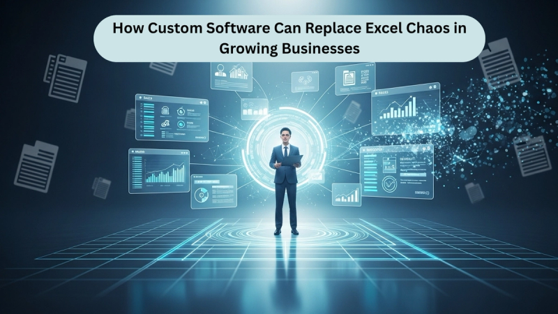 How Custom Software Can Replace Excel Chaos in Growing Businesses
