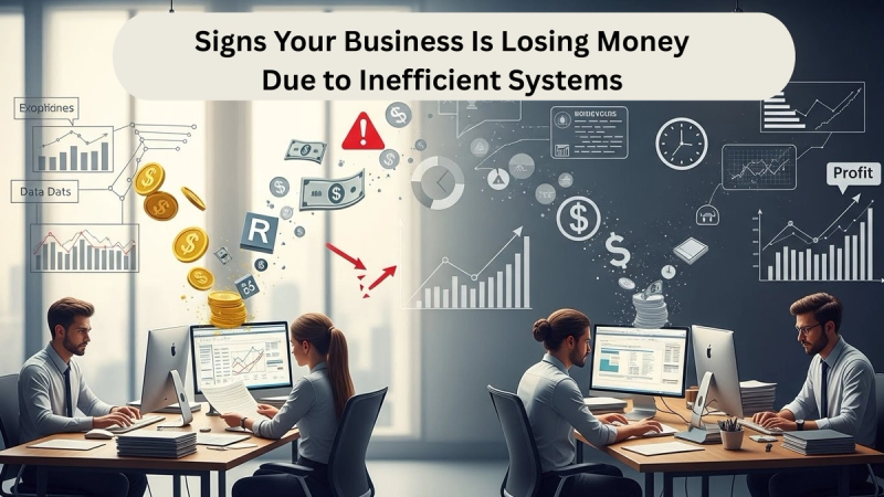 Signs Your Business Is Losing Money Due to Inefficient Systems