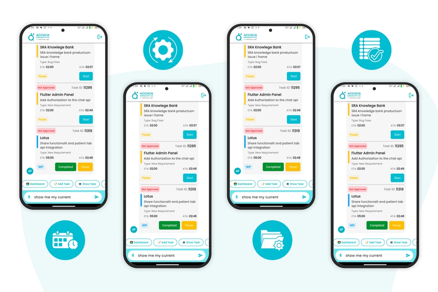 Accucia PMS - AI-Powered Project Management System showcase