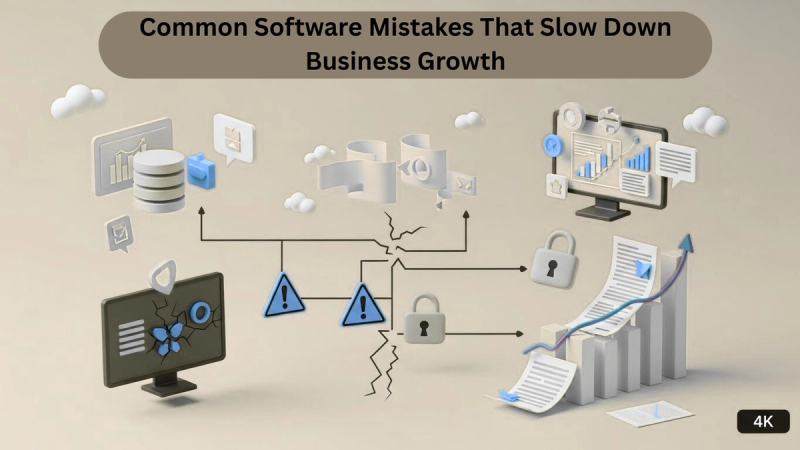 Common Software Mistakes That Slow Down Business Growth