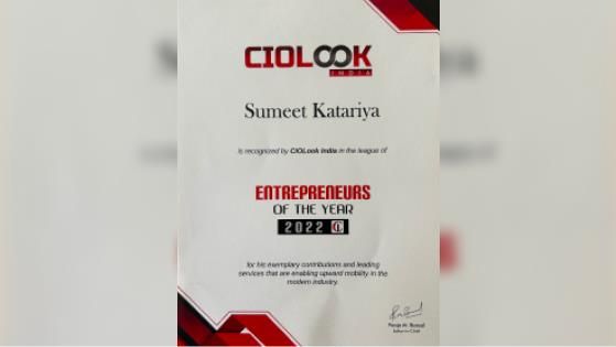 Entrepreneurs of the Year 2022 by CIOLookIndia - Image