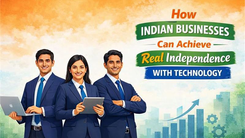  How Indian Businesses Can Achieve Real Independence with Technology