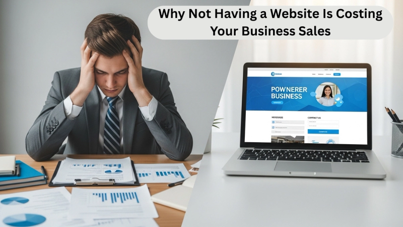 Why Not Having a Website Is Costing Your Business Sales