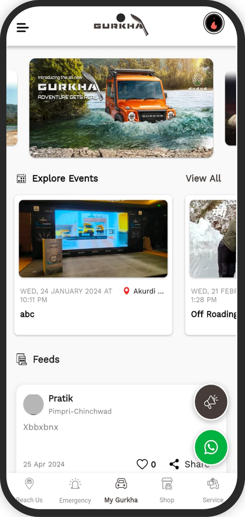 Force Gurkha App Screenshot 1