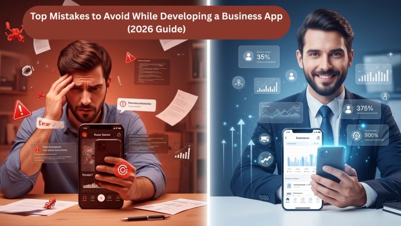 Top Mistakes to Avoid While Developing a Business App (2026 Guide)