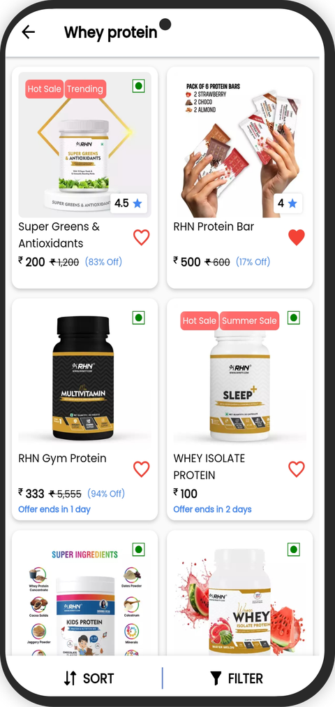 RHNfit Mobile App Screenshot 5