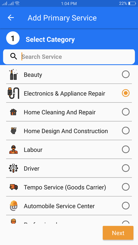 Men at Work App Screenshot 1