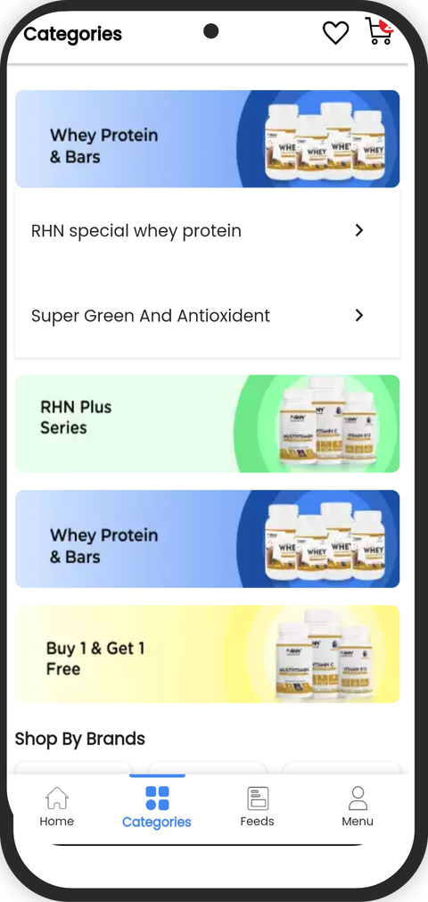 RHNfit Mobile App Screenshot 2