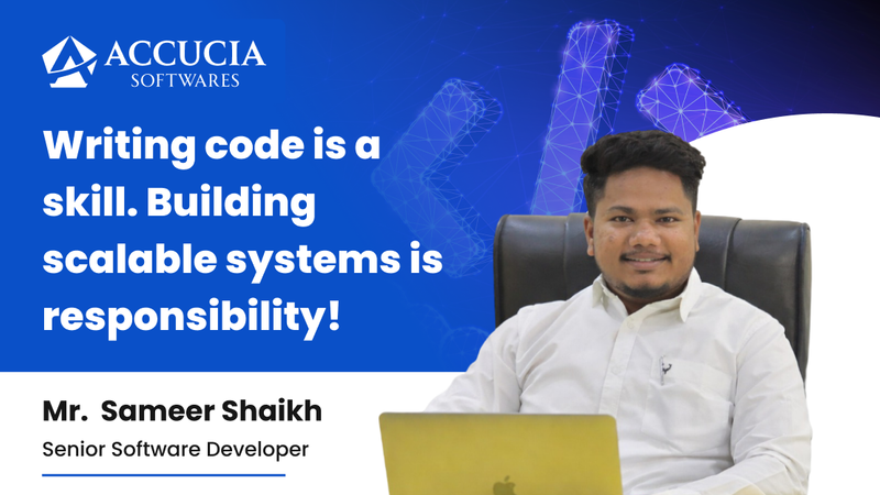 Writing code is a skill. Building scalable systems is responsibility