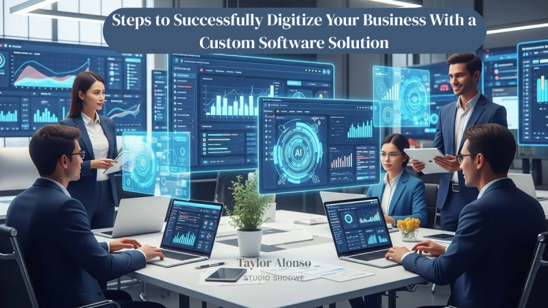 Steps to Successfully Digitize Your Business With a Custom Software Solution