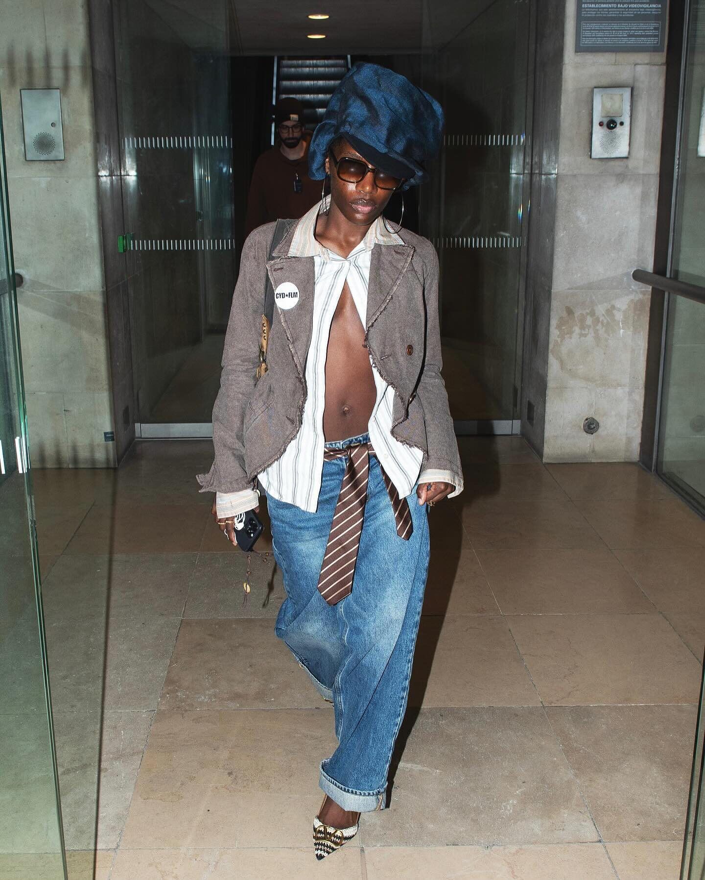 doechii paris fashion week 2025 schiaparelli