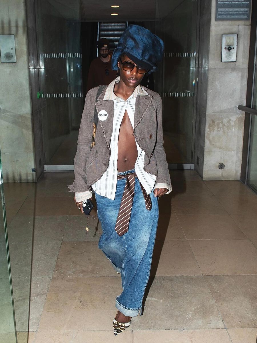 doechii paris fashion week 2025 schiaparelli