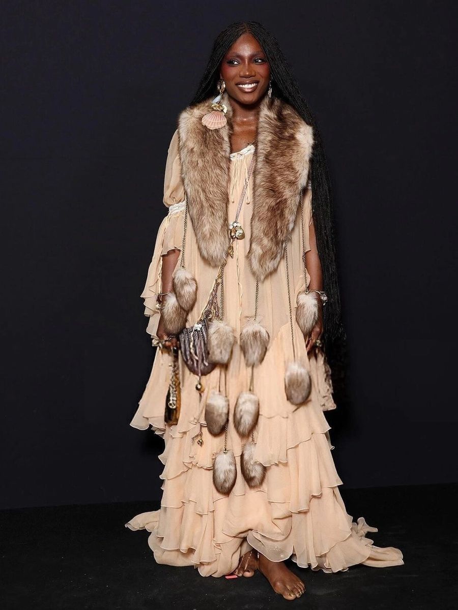 doechii paris fashion week 2025 schiaparelli