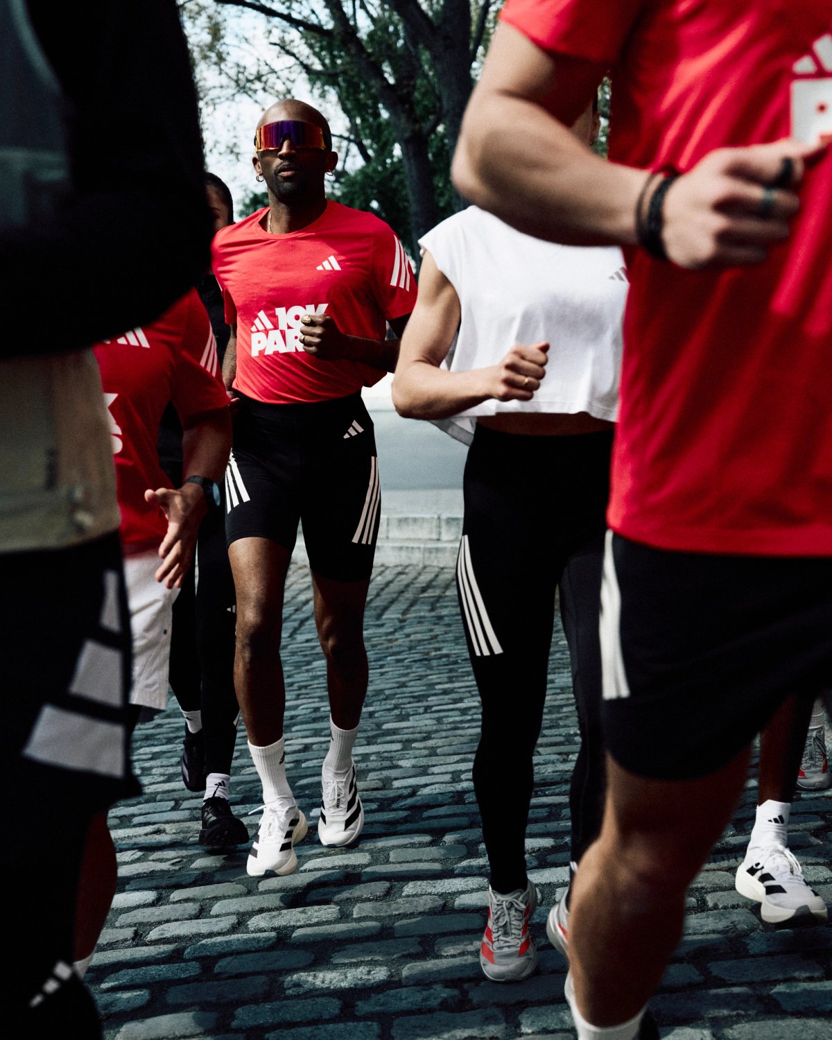 photo de groupe adidas 10k