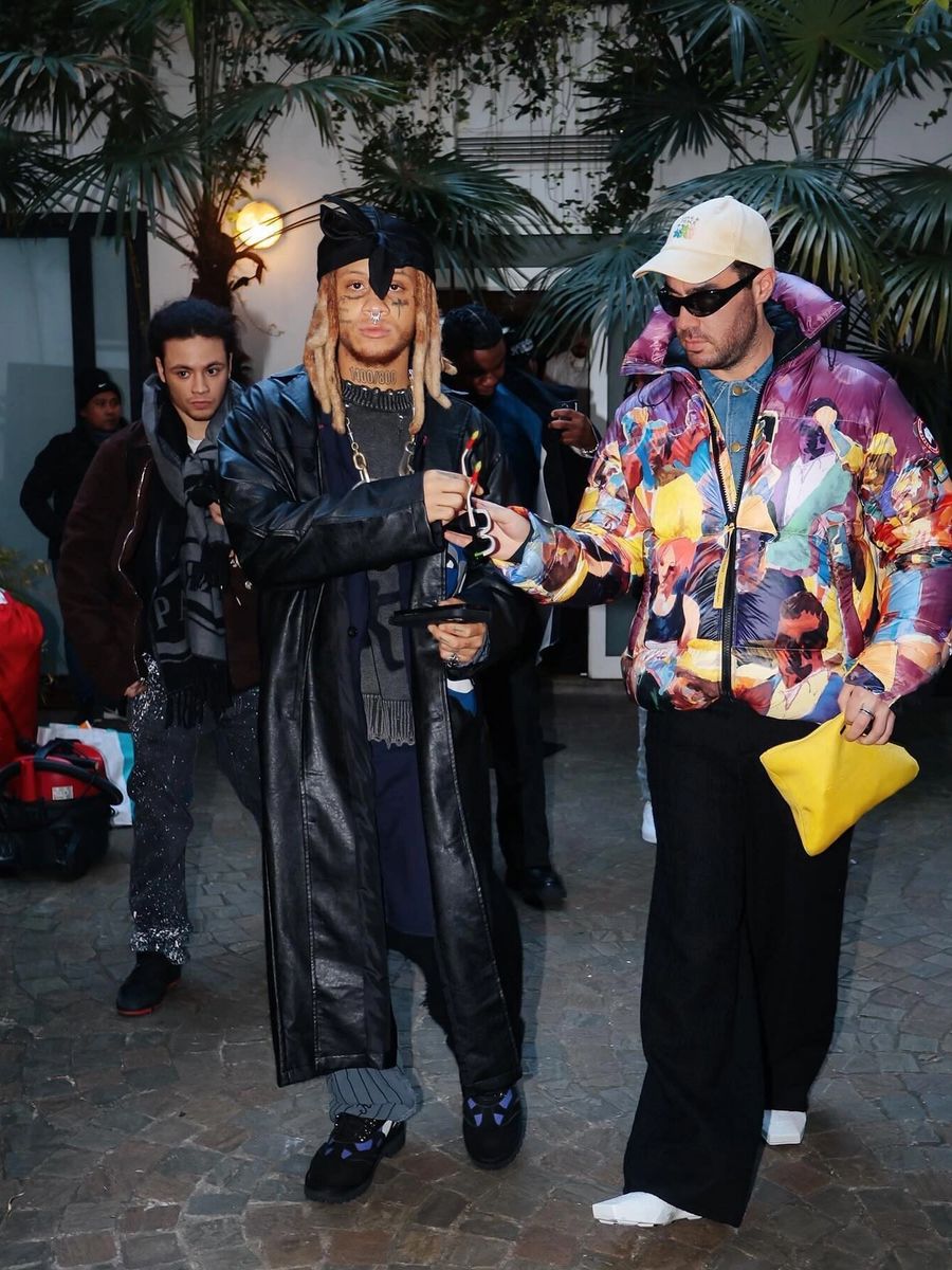 trippie redd paris fashion week 2024