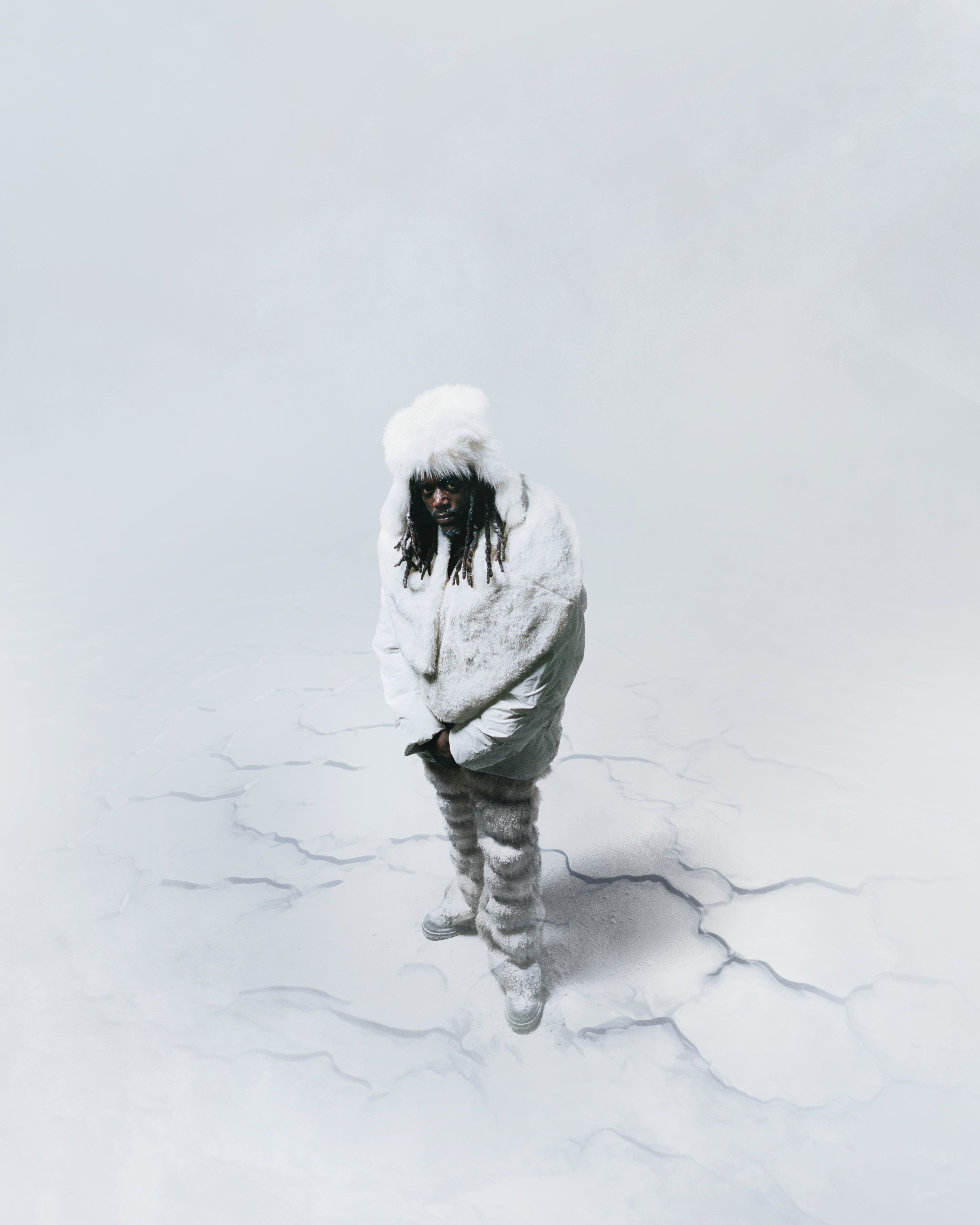 Squidji Antarctique album cover press