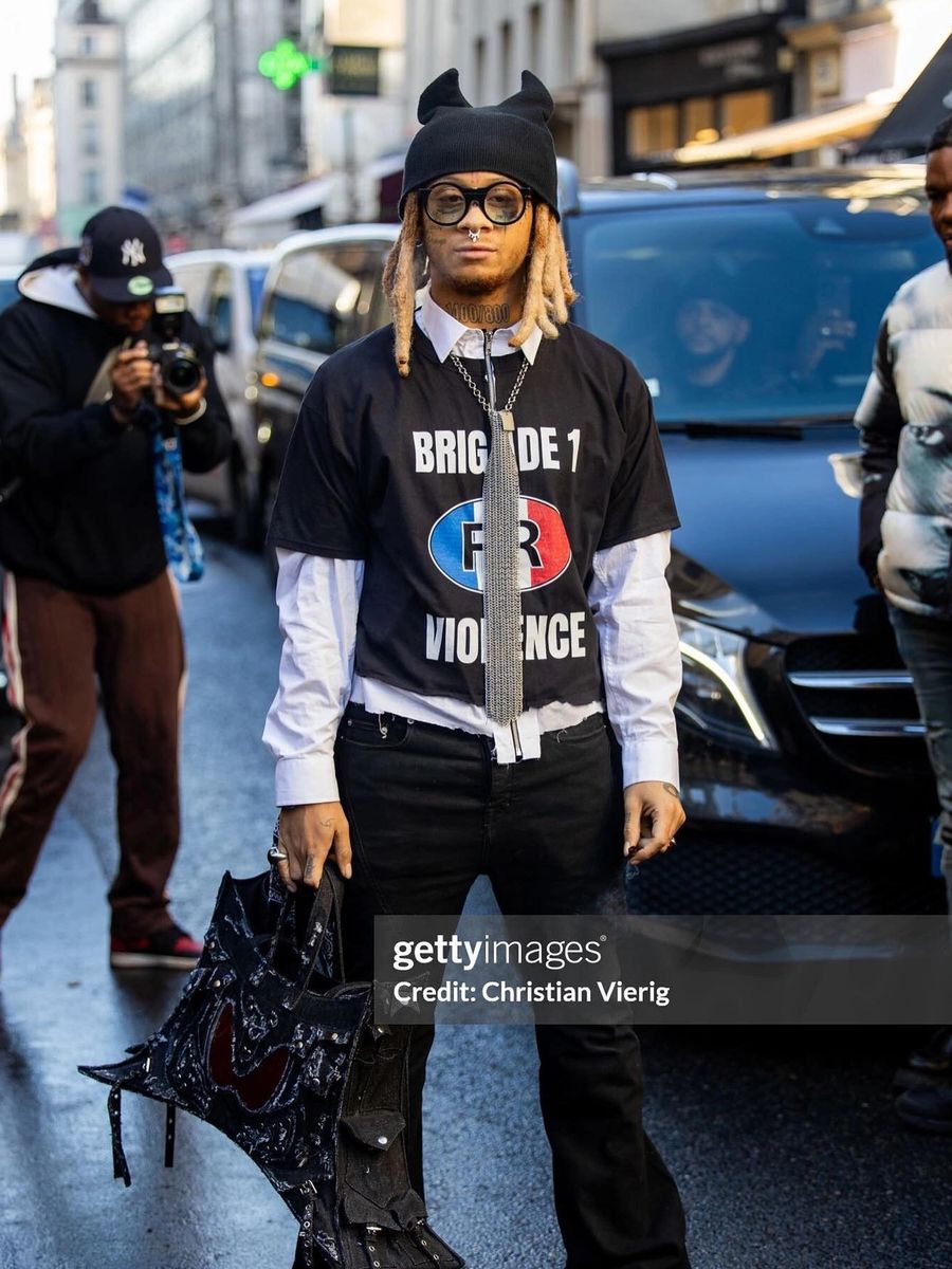 trippie redd paris fashion week 2024