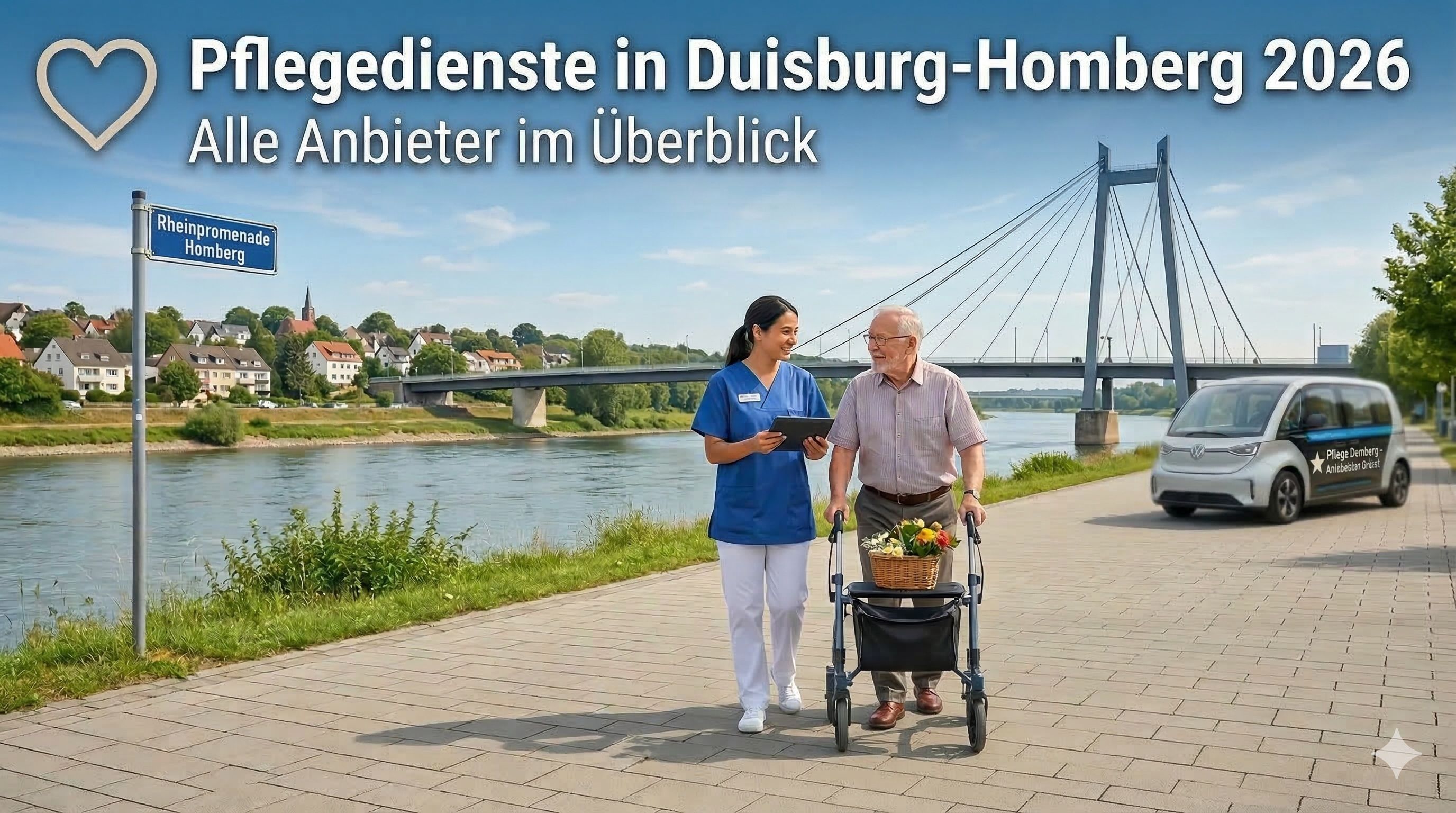 Pflegedienste in Duisburg-Homberg 2026 – Alle Anbieter im Überblick