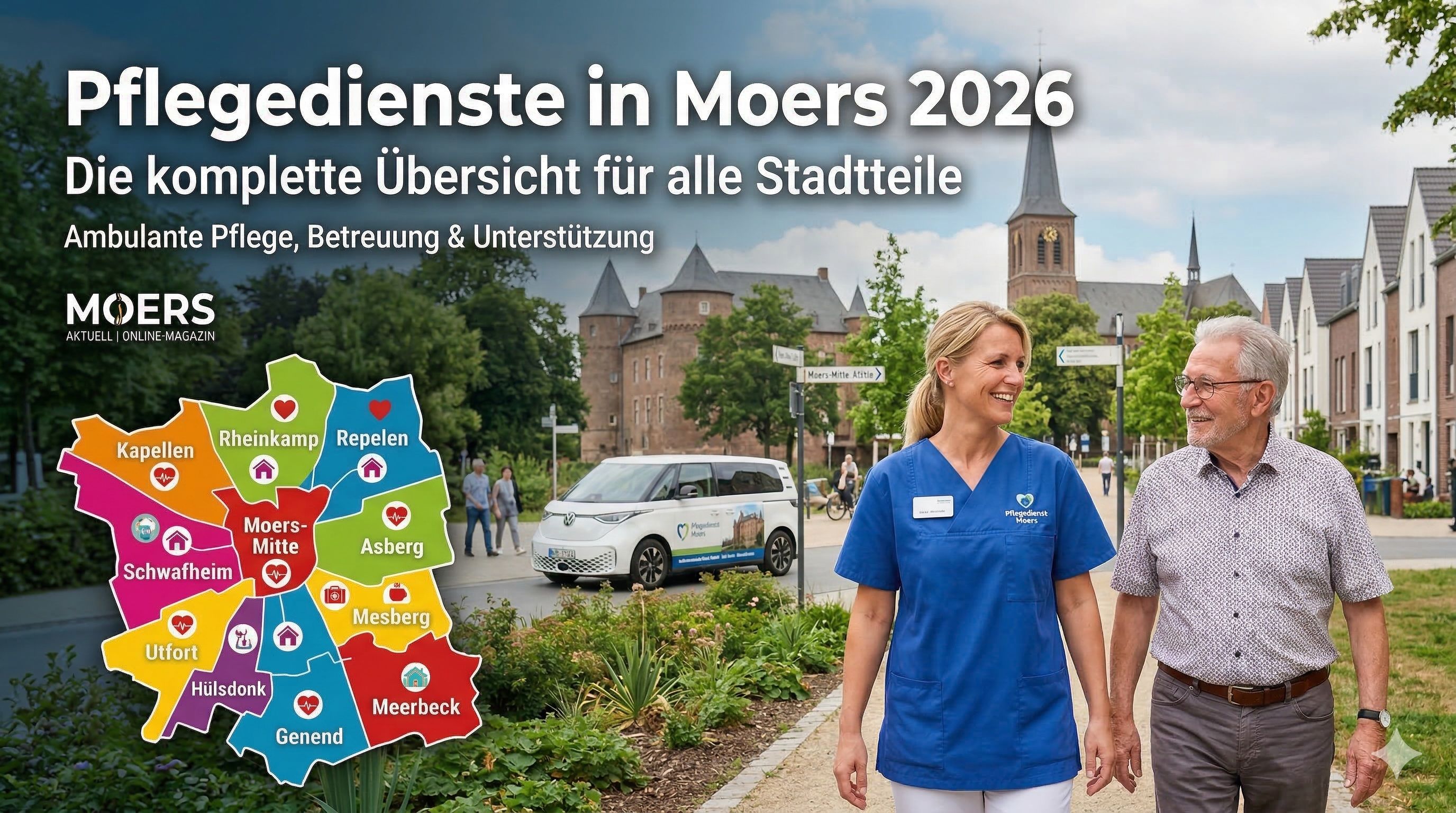 Pflegedienste in Moers 2026 – Die komplette Übersicht für alle Stadtteile