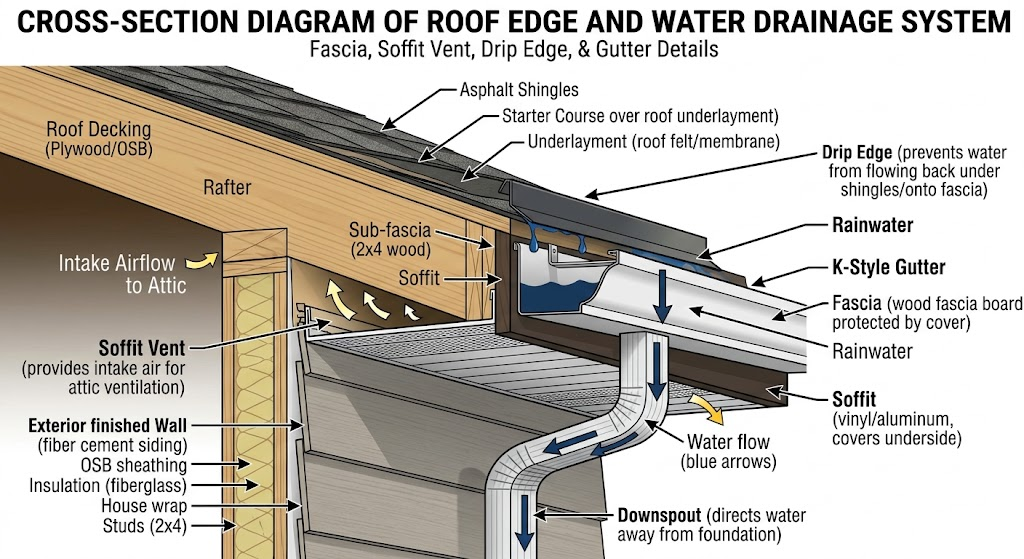 Protecting Your Roof Edge from Termites and Moisture Rot inspection detail