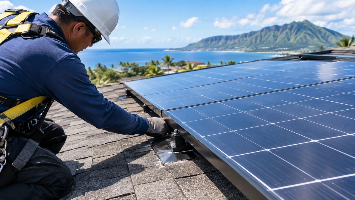 Preventing Roof Leaks After Solar Panel Installation on Oahu