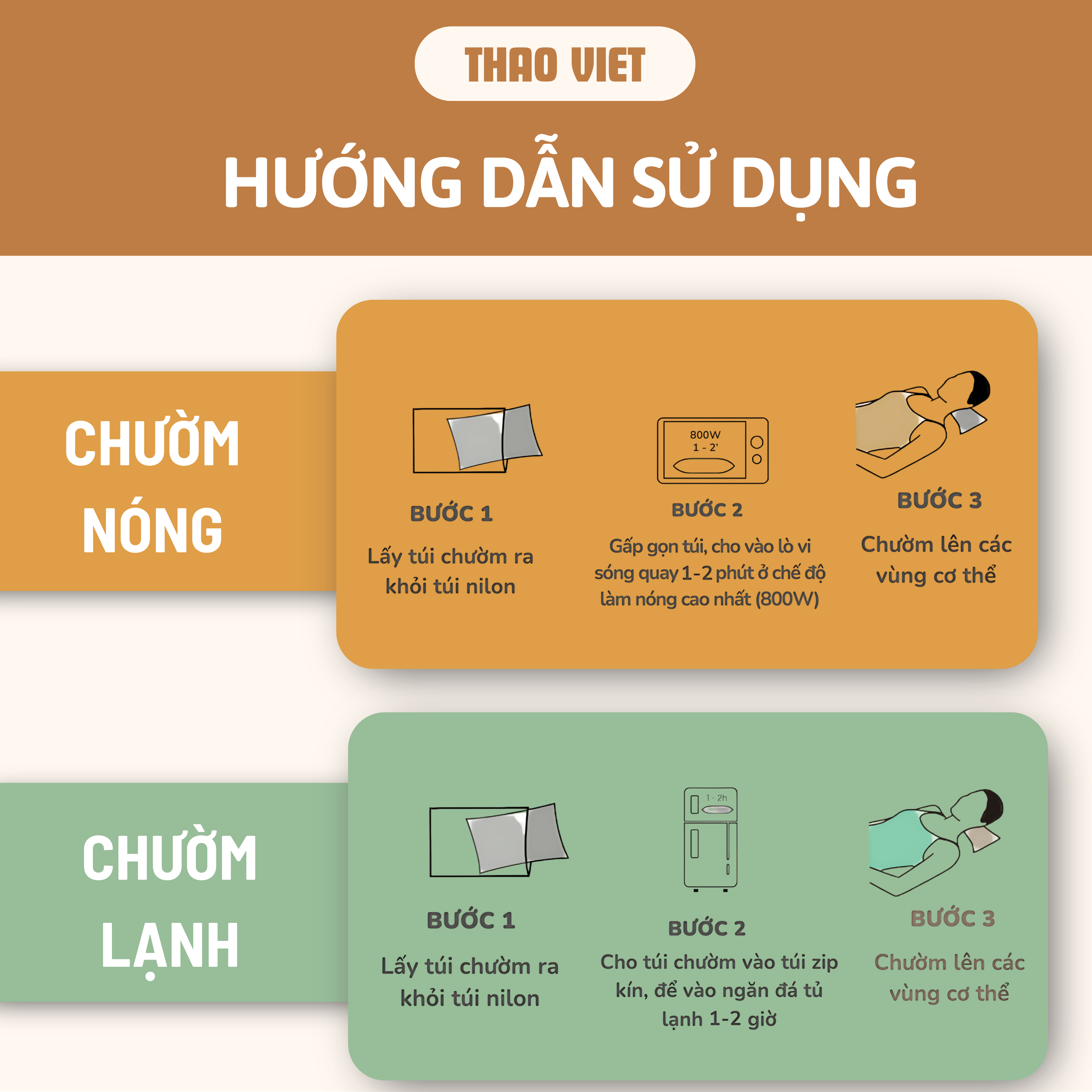 Túi chườm đa năng (Size to) - Thu nhỏ 5
