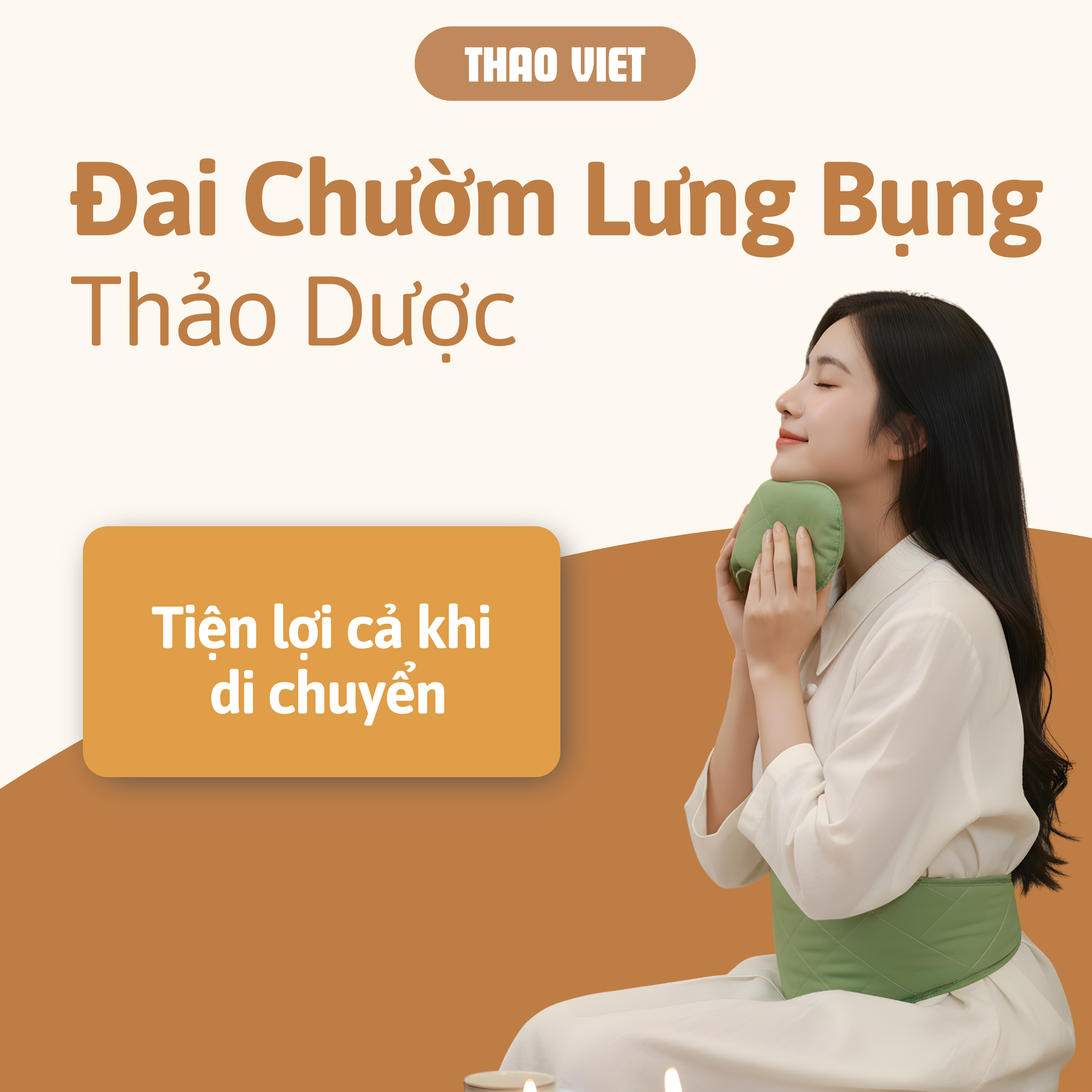 Đai chườm lưng bụng