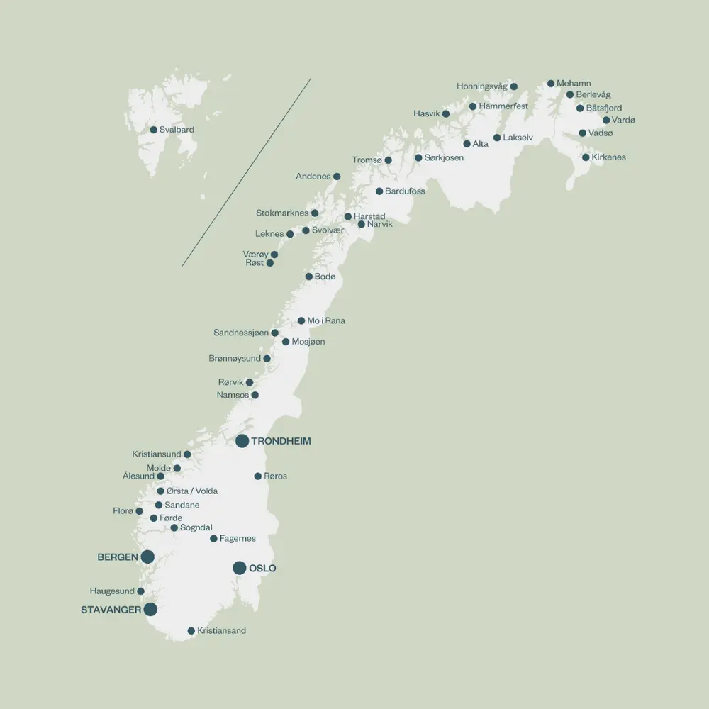 Airports in Norway