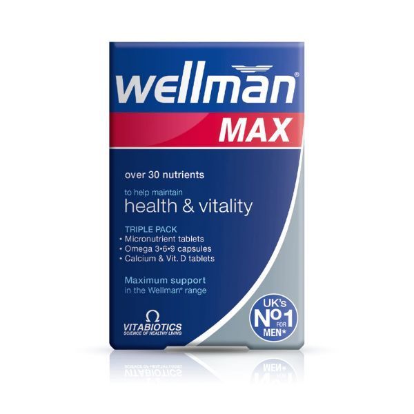 Vitabiotics Wellman Max Tablets (84)