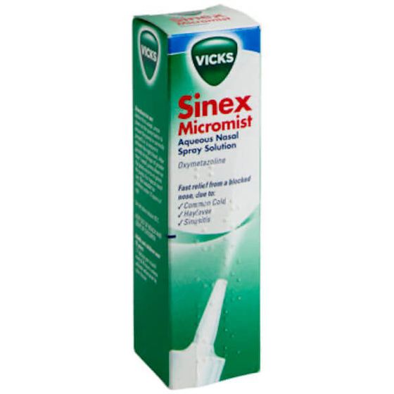Vicks Sinex Nasal Sprays