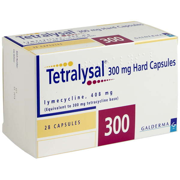 Tetralysal (Lymecycline) 300mg Capsules