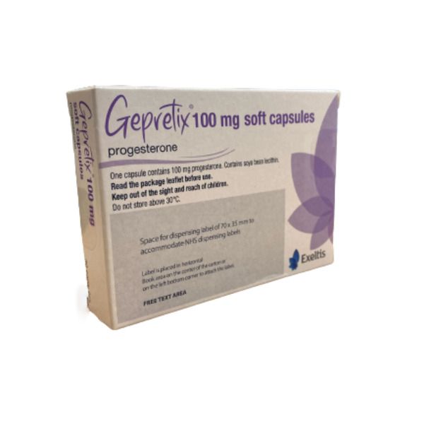 Gepretix 100mg Soft Capsules