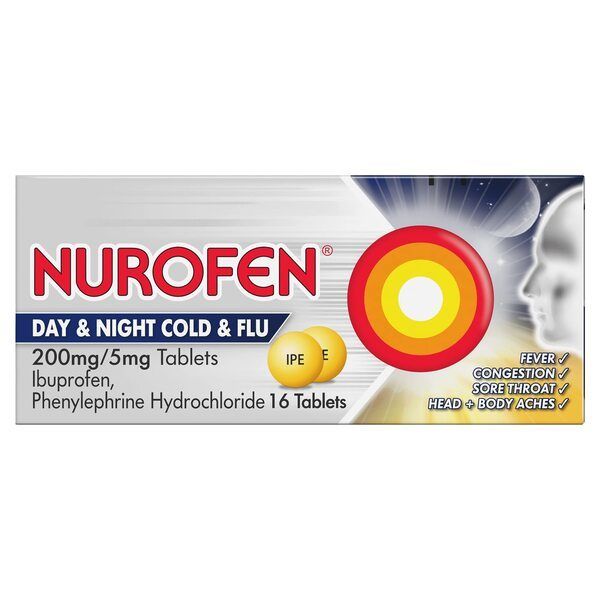 Nurofen Day & Night Cold & Flu Tablets