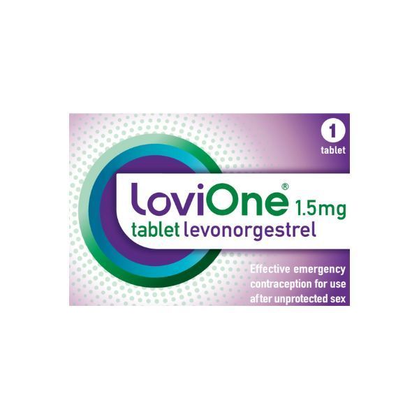 LoviOne Emergency Contraception 1.5mg Levonorgestrel Tablet