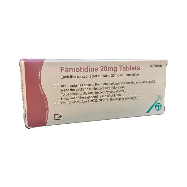 Famotidine 20mg Tablets